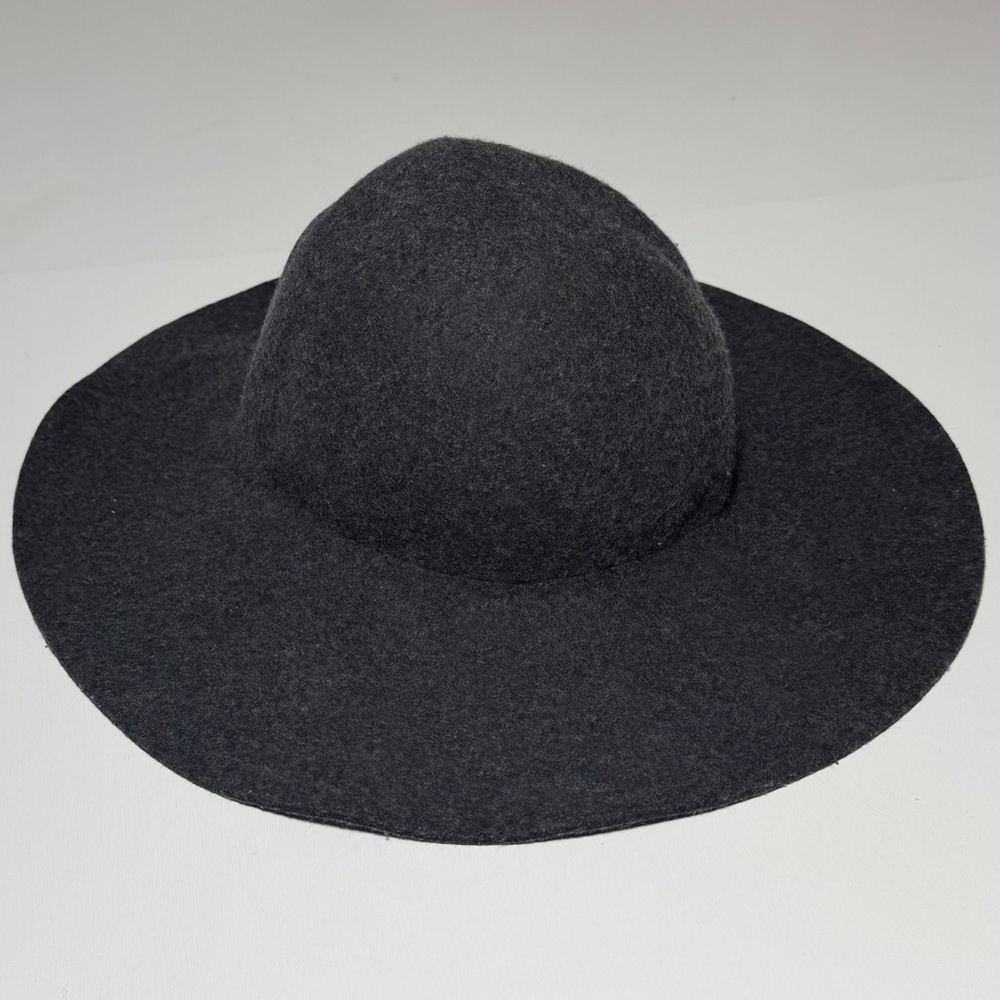 J. Crew Floppy Felt Wool Hat Gray - Picture 2 of 6